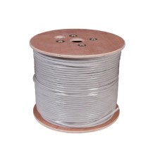 Rexant (01-1011-R) Кабель U/UTP, CAT 5е, PVC, 10x2x0,48мм, внутренний, серый, РФ