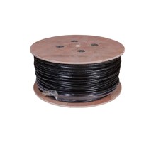 Rexant (01-1122-R) Кабель U/UTP, CAT 5е, PE, 25х2х0,48мм, внешний, черный, РФ