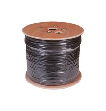 Rexant (01-1121-R) Кабель U/UTP, CAT 5е, PE 10х2х0,48мм, внешний, черный, РФ