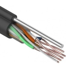 Rexant (01-0046) Кабель UTP CAT5e 4 пары (305м) 0.51 мм OUTDOOR + ТРОС*1