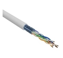 REXANT (02-0025 )Кабель витая пара F/UTP, CAT 5e, PVC, 4х2х0,52 мм, 24AWG, INDOOR, SOLID, серый, 305 м
