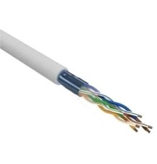 REXANT (02-0025 )Кабель витая пара F/UTP, CAT 5e, PVC, 4х2х0,52 мм, 24AWG, INDOOR, SOLID, серый, 305 м