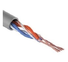 REXANT (01-0067) Кабель  U/UTP, категория 6, ZH нг(А)-HF, 4PR, 23AWG, внутренний, серый, 305 м