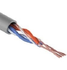 REXANT (01-0067) Кабель  U/UTP, категория 6, ZH нг(А)-HF, 4PR, 23AWG, внутренний, серый, 305 м