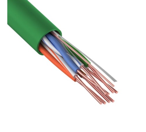 Rexant (01-0061) Кабель витая пара U/UTP, CAT 5e, нг(А)-LSLTx 4х2х0,52мм, 24AWG, внутренний, зеленый, 305м Rexant Rexant (01-0061) Кабель витая пара U/UTP, CAT 5e, нг(А)-LSLTx 4х2х0,52мм, 24AWG, внутренний, зеленый, 305м Rexant