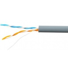 SkyNet Кабель UTP indoor 2x2x0,48, медный, FLUKE TEST, кат.5e, однож., (100м), box, серый [CSS-UTP-2-CU/100]