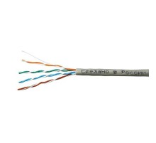 SkyNet Кабель UTP indoor 4x2x0,46, медный, FLUKE TEST, кат.5e, однож., (100м) box, серый [CSL-UTP-4-CU/100]