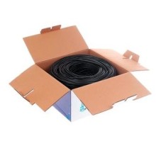 SkyNet Кабель UTP outdoor 4x2x0,48, медный, FLUKE TEST, кат.5e, однож., (305м) box, черный [CSS-UTP-4-CU-OUT]