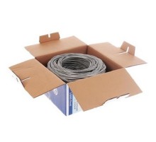 SkyNet Кабель Premium UTP indoor 4x2x0,51, медный, FLUKE TEST, кат.5e, однож. (305м) box, серый [CSP-UTP-4-CU]