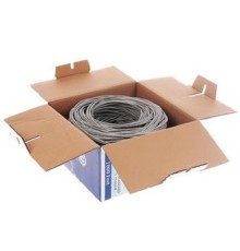 SkyNet Кабель Premium UTP indoor 4x2x0,51, медный, FLUKE TEST, кат.5e, однож. (305м) box, серый [CSP-UTP-4-CU]