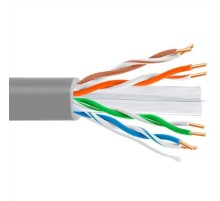 5bites Кабель US6575-100A витая пара UTP / SOLID / 6CAT / 23AWG / CCA / PVC / 100M
