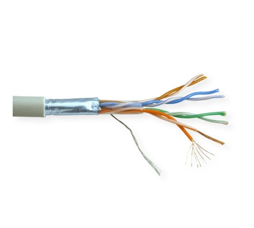 5bites Кабель FT5725-305A витая пара FTP / STRANDED / 5E / 24AWG / CCA / PVC / 305M