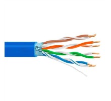 5bites Кабель Express SS5525-305B-BL витая пара SFTP / SOLID / 5E / 24AWG / COPPER / PVC / BLUE / 305M