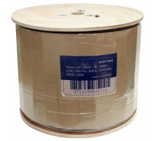 5bites Кабель US5500-305APE-M витая пара UTP/SOLID/5E/CCAG/PVC+PE/BLACK/OUTDOOR/MESSENGER/DRUM/305M