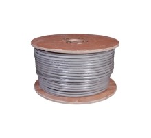 Rexant (01-1206-R) Кабель F/UTP, CAT 5е, ZH нг(А)-HF (LSZH), 25PR, 24AWG, внутренний, серый, РФ
