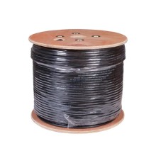 Rexant (01-1204-R) Кабель F/UTP, CAT 5е, PE 10х2х0,48мм, внешний, черный, РФ