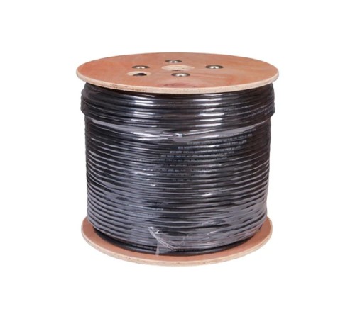 Rexant (01-1204-R) Кабель F/UTP, CAT 5е, PE 10х2х0,48мм, внешний, черный, РФ Rexant (01-1204-R) Кабель F/UTP, CAT 5е, PE 10х2х0,48мм, внешний, черный, РФ