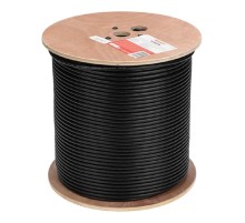 Rexant (01-0158) Кабель F/UTP, CAT 6, PE 4х2х0,57мм, 23AWG, внешний, черный