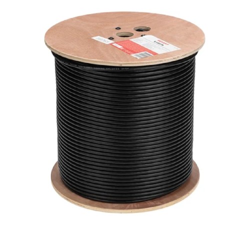 Rexant (01-0158) Кабель F/UTP, CAT 6, PE 4х2х0,57мм, 23AWG, внешний, черный Rexant (01-0158) Кабель F/UTP, CAT 6, PE 4х2х0,57мм, 23AWG, внешний, черный