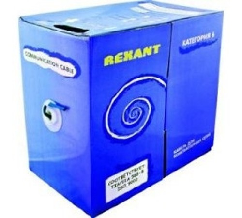 Rexant (01-0147) Кабель FTP CAT6 4 пары (305м) 0.57 мм Rexant (01-0147) Кабель FTP CAT6 4 пары (305м) 0.57 мм