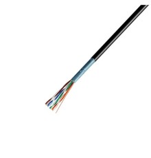 Rexant (01-0165) Кабель витая пара F/UTP, категория 5e, ZH нг(А)-HF, 4PR, 24AWG, внешний, черный, 305 м
