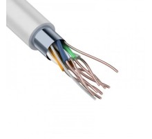 Rexant (01-0169) Кабель F/UTP, CAT 5E, ZH нг(А)-HF, (LSZH), 4х2х0,50 мм, 24AWG, внутренний, серый