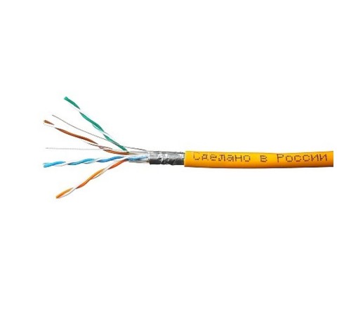 SkyNet Кабель FTP-LSZH 4x2x0,51, низкое дымовыделение, нулевое содержание галогенов [CSP-FTP-LSZH-4-CU/100]