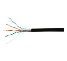 SkyNet Кабель Standart FTP outdoor 4x2x0,48, медный, FLUKE TEST, кат.5e, однож., 100 м, box, черный [CSS-FTP-4-CU-OUT/100]