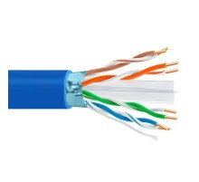 5bites Кабель FS6575-305A-BL витая пара FTP / SOLID / 6CAT / 23AWG / CCA / PVC / BLUE / 305M