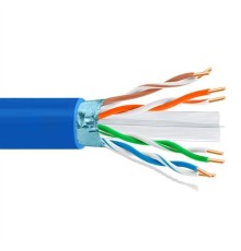 5bites Кабель FS6575-305A-BL витая пара FTP / SOLID / 6CAT / 23AWG / CCA / PVC / BLUE / 305M