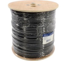 5bites Кабель Express FS5525-305BPE-M витая пара FTP/SOLID/5E/24AWG/COPPER/PE/BLACK/OUTDOOR/MSGR/DRUM/305M