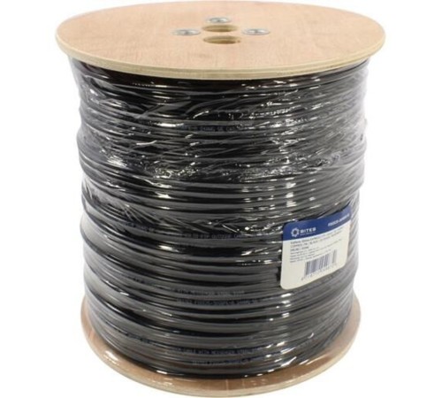 5bites Кабель Express FS5525-305BPE-M витая пара FTP/SOLID/5E/24AWG/COPPER/PE/BLACK/OUTDOOR/MSGR/DRUM/305M 5bites Кабель Express FS5525-305BPE-M витая пара FTP/SOLID/5E/24AWG/COPPER/PE/BLACK/OUTDOOR/MSGR/DRUM/305M