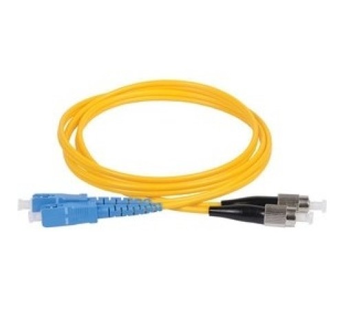 Rexant 50-2857-3 Патч-корд оптический (SM), 9/125 (OS2), SC/UPC-FC/UPC, (Duplex), 3мм, LSZH, 15м Rexant 50-2857-3 Патч-корд оптический (SM), 9/125 (OS2), SC/UPC-FC/UPC, (Duplex), 3мм, LSZH, 15м