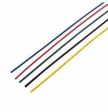 REXANT 29-0151 Термоусаживаемые трубки REXANT 2,0/1,0 мм, набор пять цветов, упаковка 50 шт. по 1 м