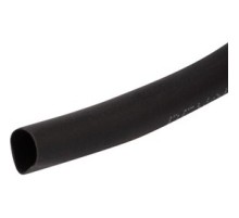 REXANT 29-0026 Трубка термоусаживаемая ТУТ нг 5,0/2,5мм, черная, ролик 2,44м