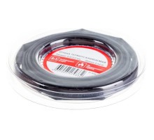 REXANT 29-0036 Трубка термоусаживаемая ТУТ нг 6,0/3,0мм, черная, ролик 2,44м