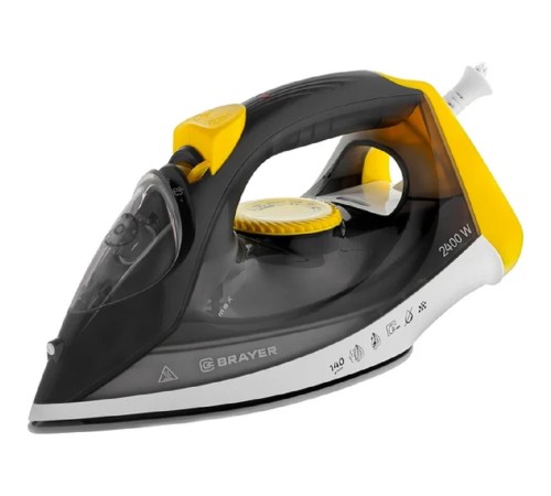 BRAYER BR4003GY Утюг 2400 Вт, 140 г/м, серый