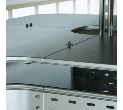 Dkc 35524HDZ Крышка на лоток с заземлением осн.200 L3000, горячеоцинкованная (3 метра) (кратность 8 штук)