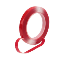 Rexant (09-6512) Двухсторонний скотч прозрачный, на акриловой основе, 12 мм, ролик 5 м