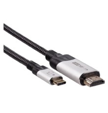 VCOM CU423VA-1.8 Кабель-адаптер HDMI A(m) -->USB 3.1 Type-Cm 4K@60Hz, 1.8m [4895182218451]