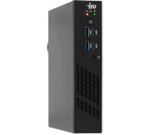 Неттоп IRU 310H6ITF i3 12100 (3.3) 8Gb SSD256Gb UHDG 730 noOS GbitEth BT черный (2031369)