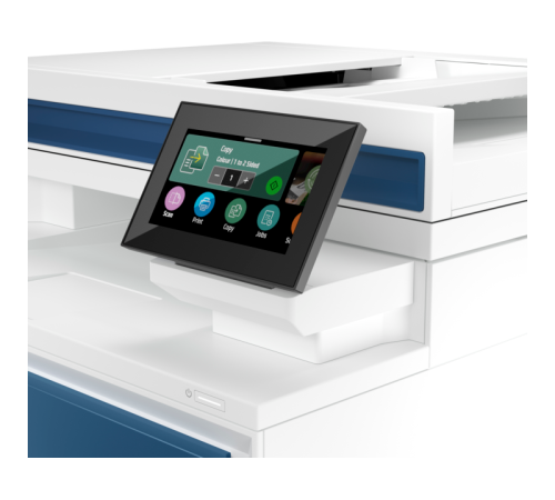Лазерное многофункциональное устройство HP Color LaserJet Pro MFP 4303dw (p/c/s, A4,600 dpi,33(35)ppm,512Mb,2 trays 50+250,4.3'' touch display,Duplex, ADF50,USB/GigEth/WiFi/Bluetooth,4 cart.in box black 2000&cmy1000 pages, repl. W1A77A) (5HH65A#B19)