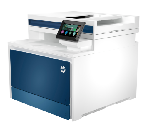 Лазерное многофункциональное устройство HP Color LaserJet Pro MFP 4303fdw (p/c/s/f, A4,600 dpi,33(35)ppm,512Mb,2 trays 50+250,4.3'' touch display,Duplex, DADF50,USB/GigEth/WiFi/Bluetooth,4 cart.in box black 2000&cmy1000 pages, repl. W1A80A) (5HH67A#B19)