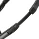 Наушники с микрофоном Оклик HS-M143VB черный 1.8м накладные оголовье