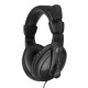Наушники с микрофоном Оклик HS-M137V черный 1.8м мониторные оголовье