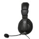 Наушники с микрофоном Оклик HS-M137V черный 1.8м мониторные оголовье
