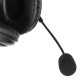 Наушники с микрофоном Оклик HS-M137V черный 1.8м мониторные оголовье