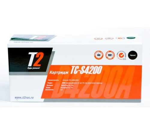 Картридж лазерный T2 SCX-D4200U TC-S4200 SCX-D4200A/SV184A черный (3000стр.) для Samsung ML1510/1710/SCX4016/4100/4200 Xerox Ph 3115/3120/3121/3130/3116/WC PE16/PE114/Lex X215 MFP