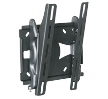 Кронштейн для телевизора Holder LCDS-5010 черный металлик 20"-40" макс.45кг настенный наклон