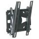 Кронштейн для телевизора Holder LCDS-5010 черный металлик 20"-40" макс.45кг настенный наклон